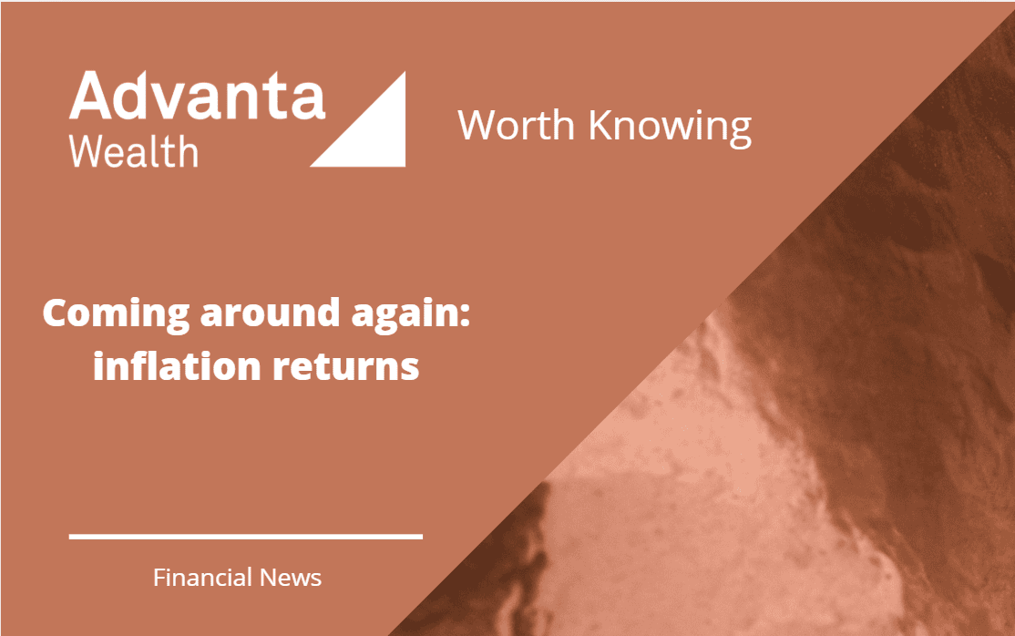 Coming around again: inflation returns