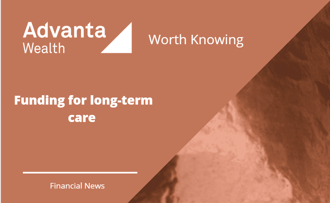 Funding for long-term care