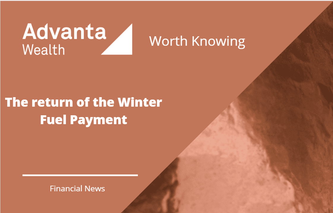 The return of the Winter Fuel Payment