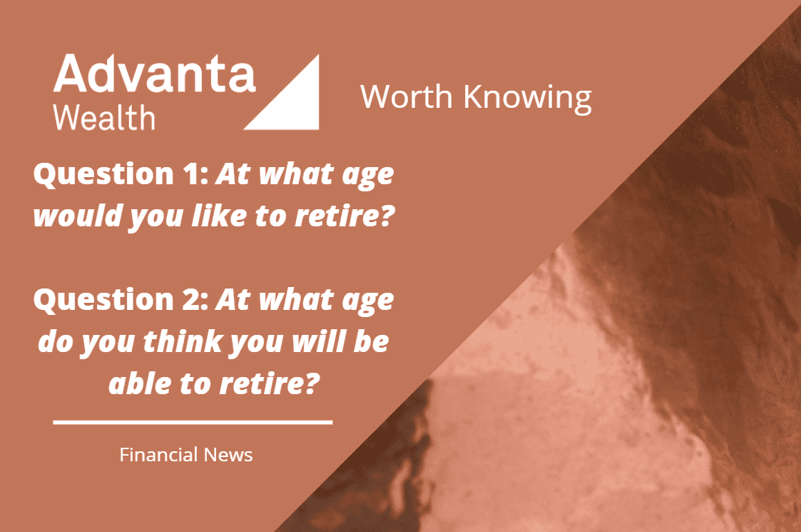 The retirement age gap and other paradoxes